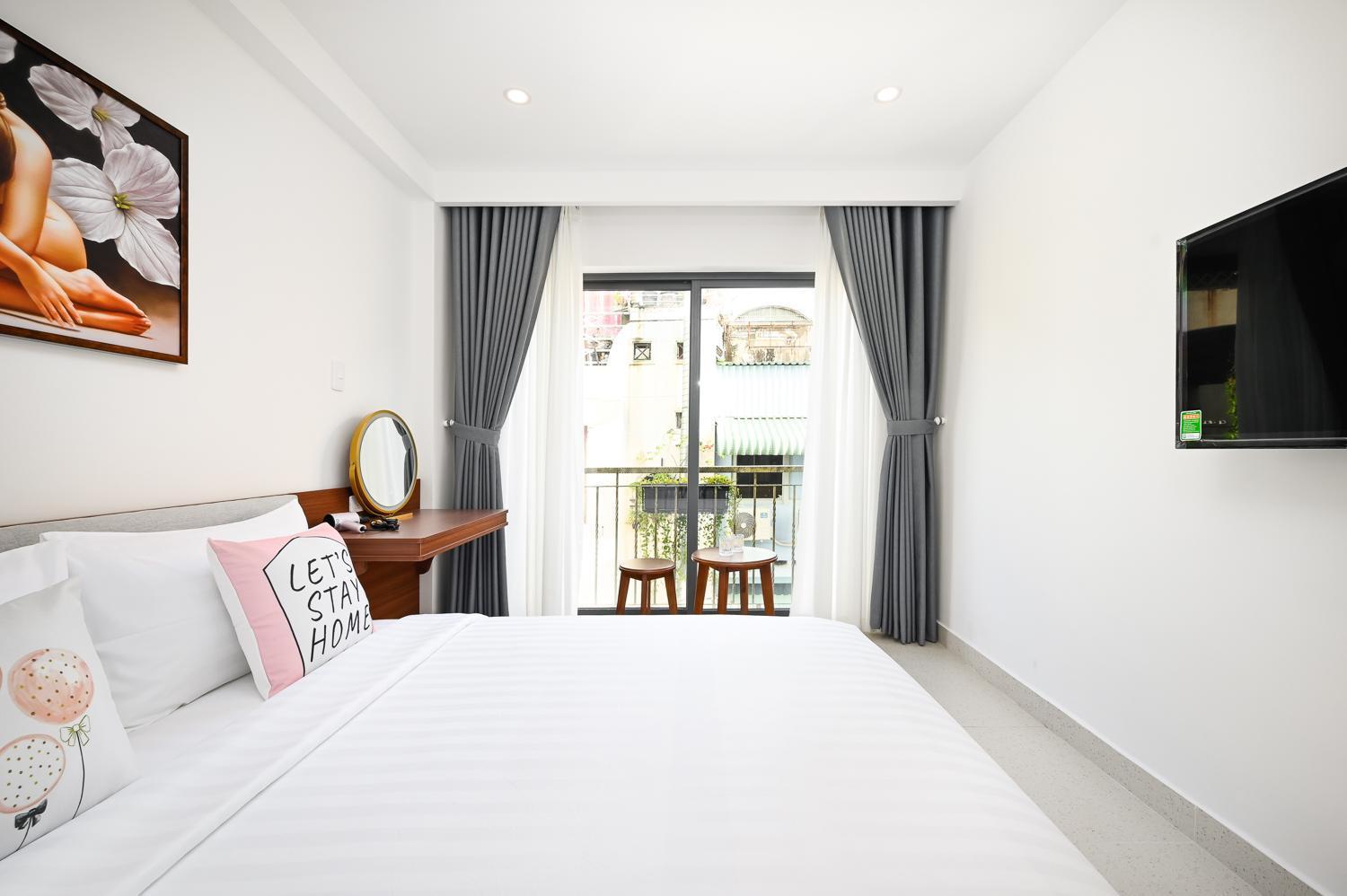 הו צ'י מין סיטי Saigon Hotel & Apartment מראה חיצוני תמונה